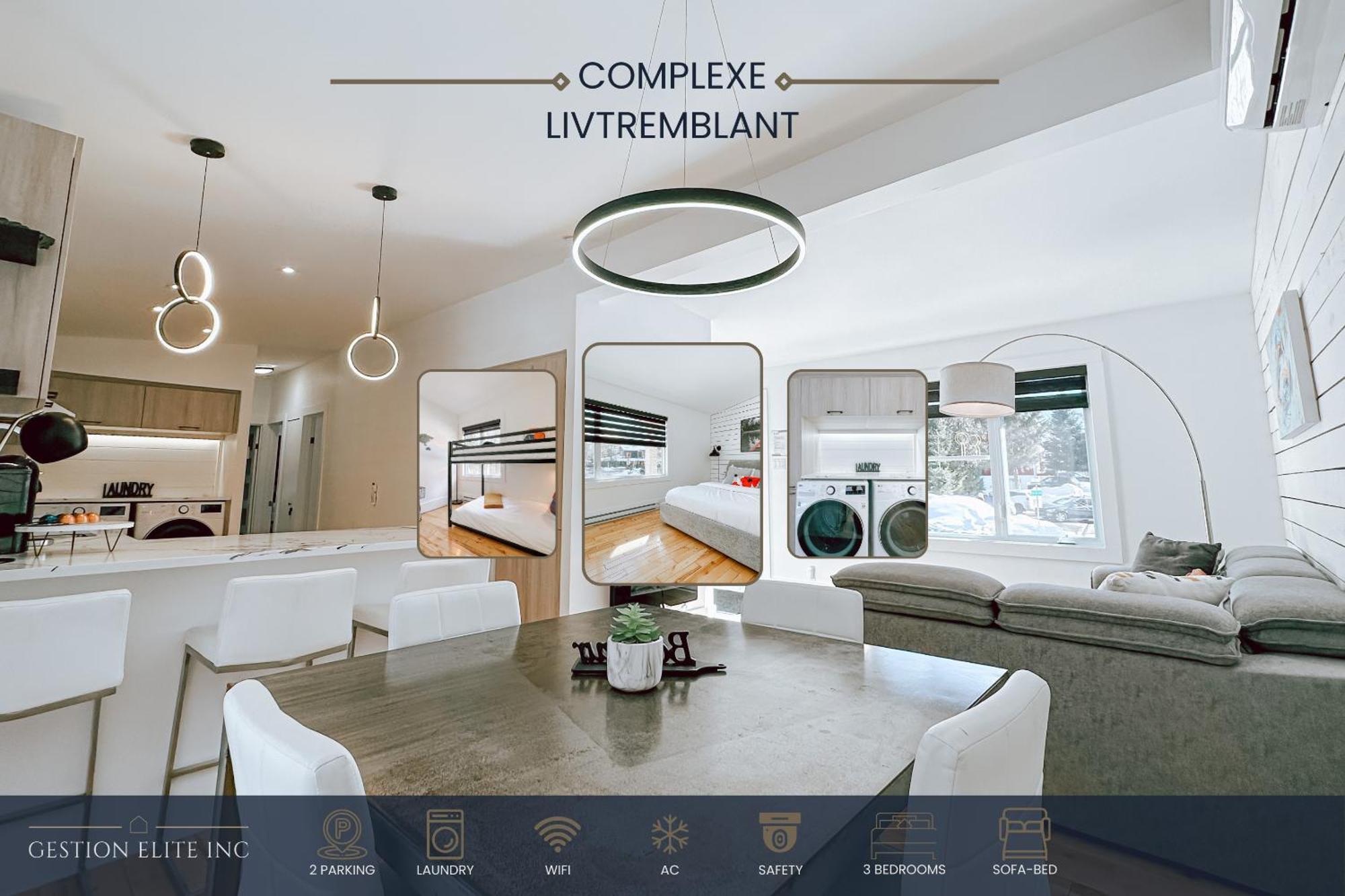 Complexe Livtremblant By Gestion Elite - Liv1 Apartment มงต์-ทร็องบล็องต์ ภายนอก รูปภาพ